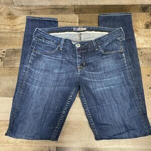 Hudson Men's Size 30x31 Medium Wash Blue Skinny Leg Ankle Length Jeans